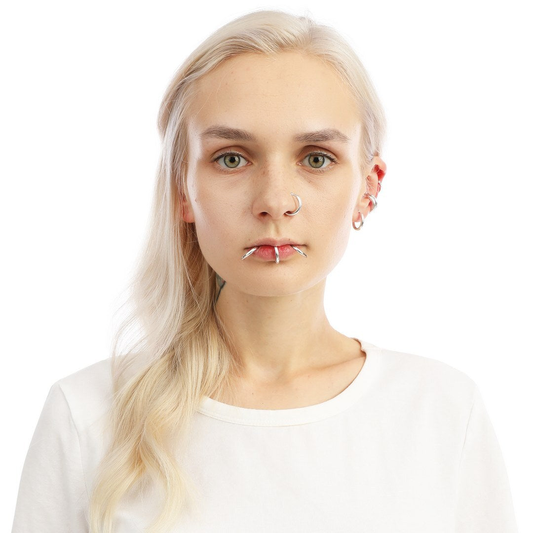 Fake Piercing - 8er-Set