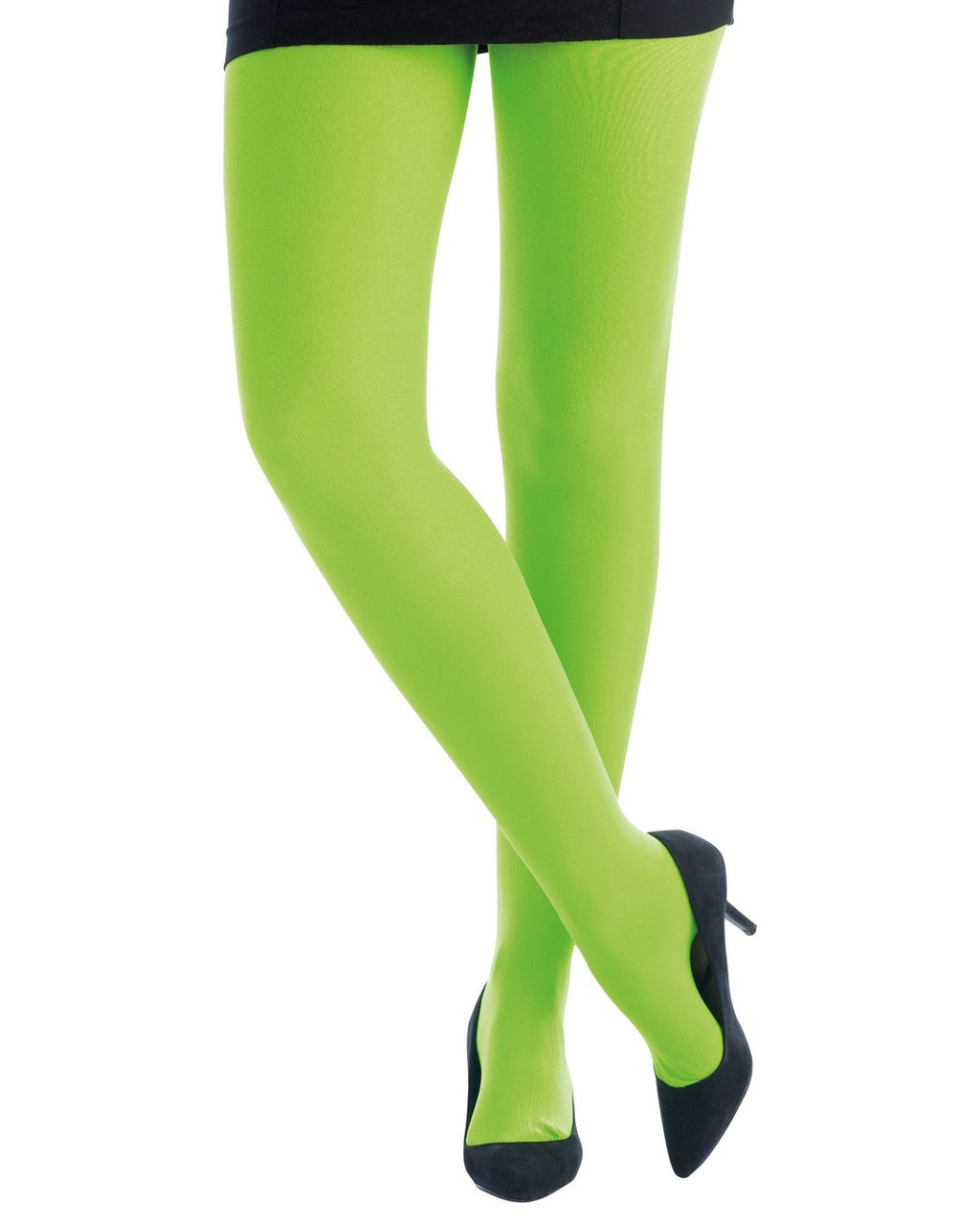 Blickdichte Strumpfhose - Neongrün