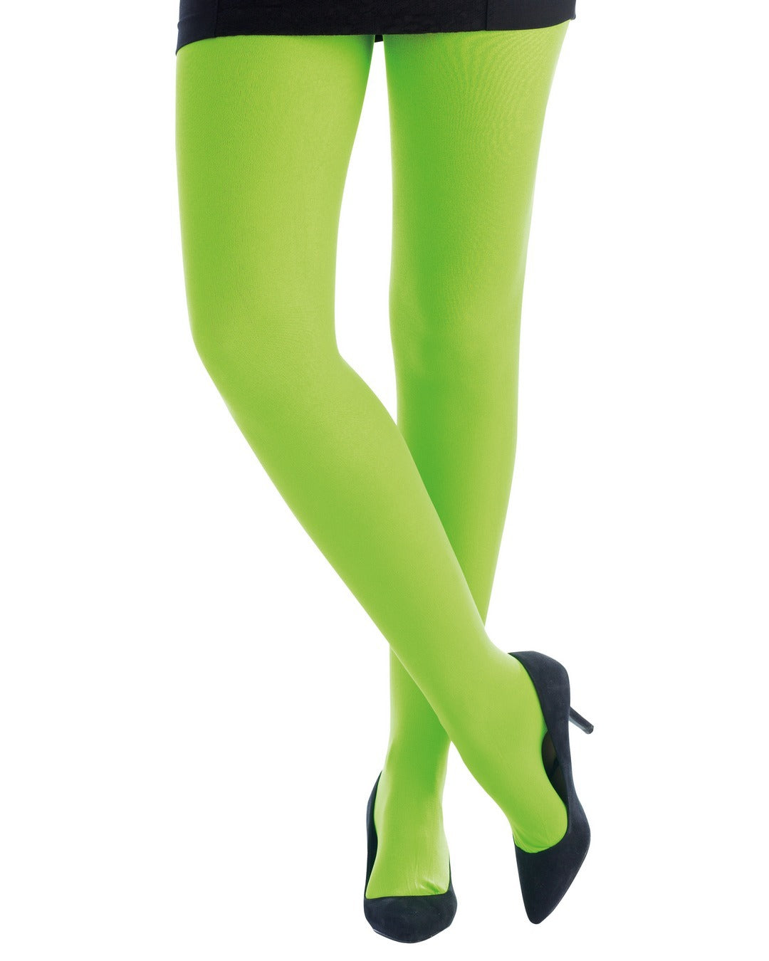 Blickdichte Strumpfhose - Neongrün