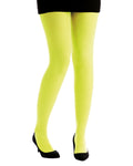 Collant opaque - jaune fluo