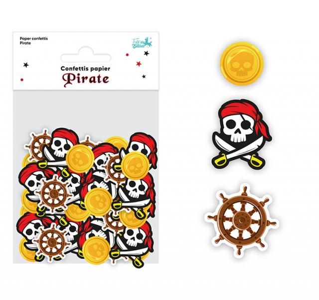 SACHET DE CONFETTIS PIRATE