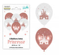 SACHET DE BALLONS X6 PRINCESSE