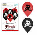 SACHET DE BALLONS X6 PIRATE