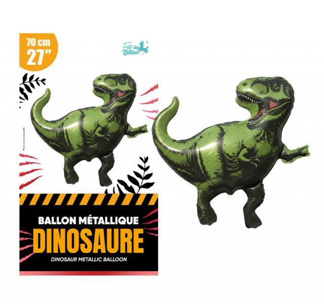 METALLIC BALLON DINOSAURIER