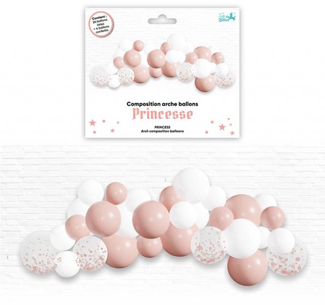 PRINZESSINNEN-BALLONBOGEN