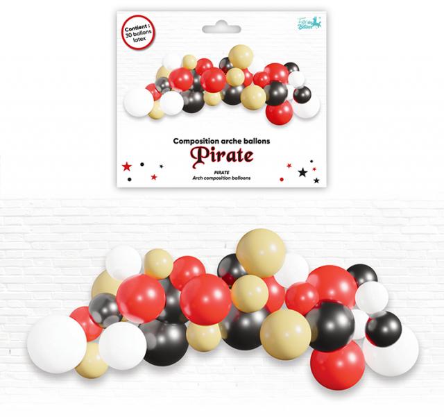 PIRATEN-BALLONBOGEN
