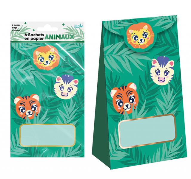 Papiertüten X6 TIERE