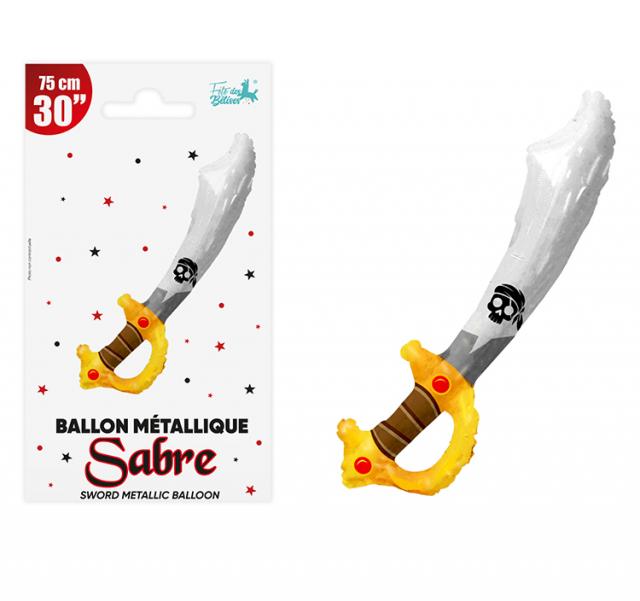METALLIC PIRATENBALLON 2
