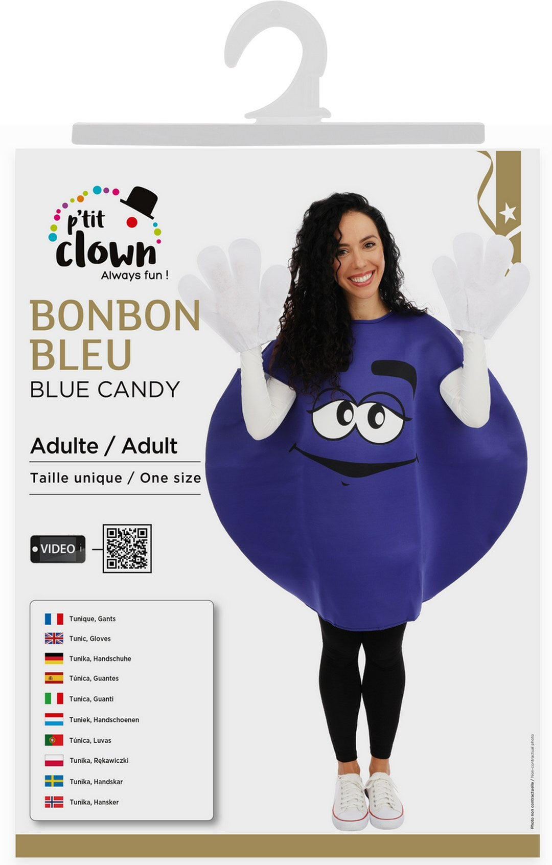Costume bonbon - adulte - taille unique