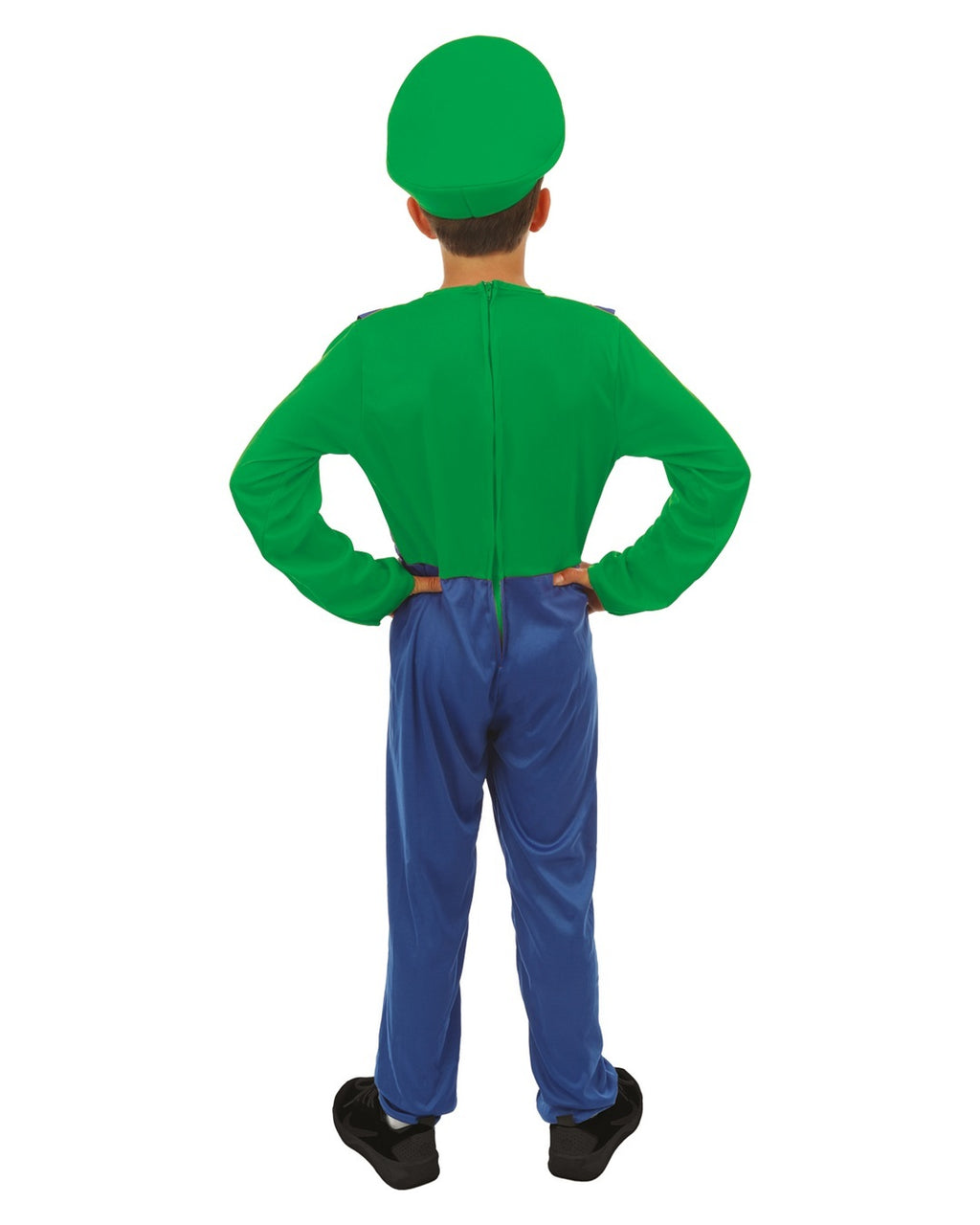 Costume plombier - enfant - bleu, vert