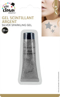 Glitzergel - 20 ml - Silber