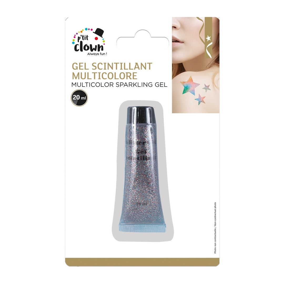 Glitzergel - 20 ml - mehrfarbig