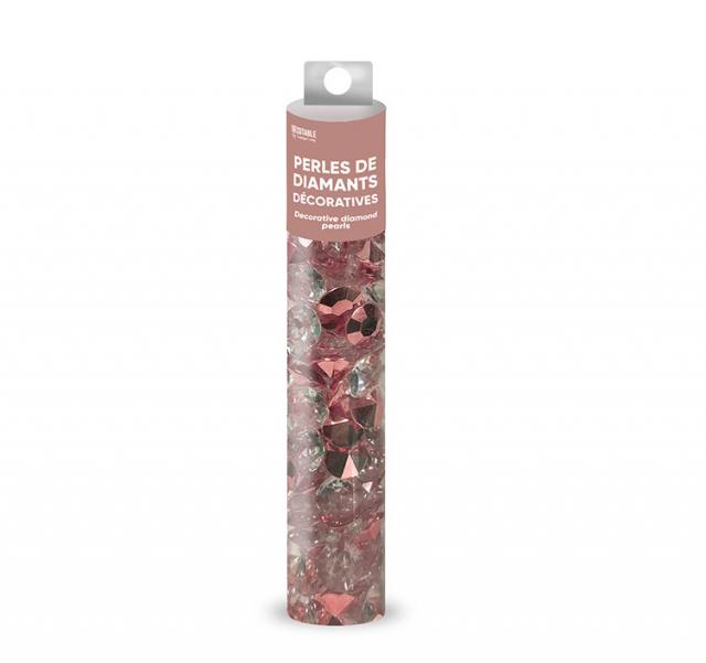Diamantperlen in Roségold