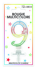 Number 9 Candle