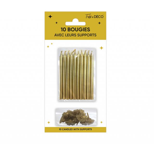 Gold Candle Holders