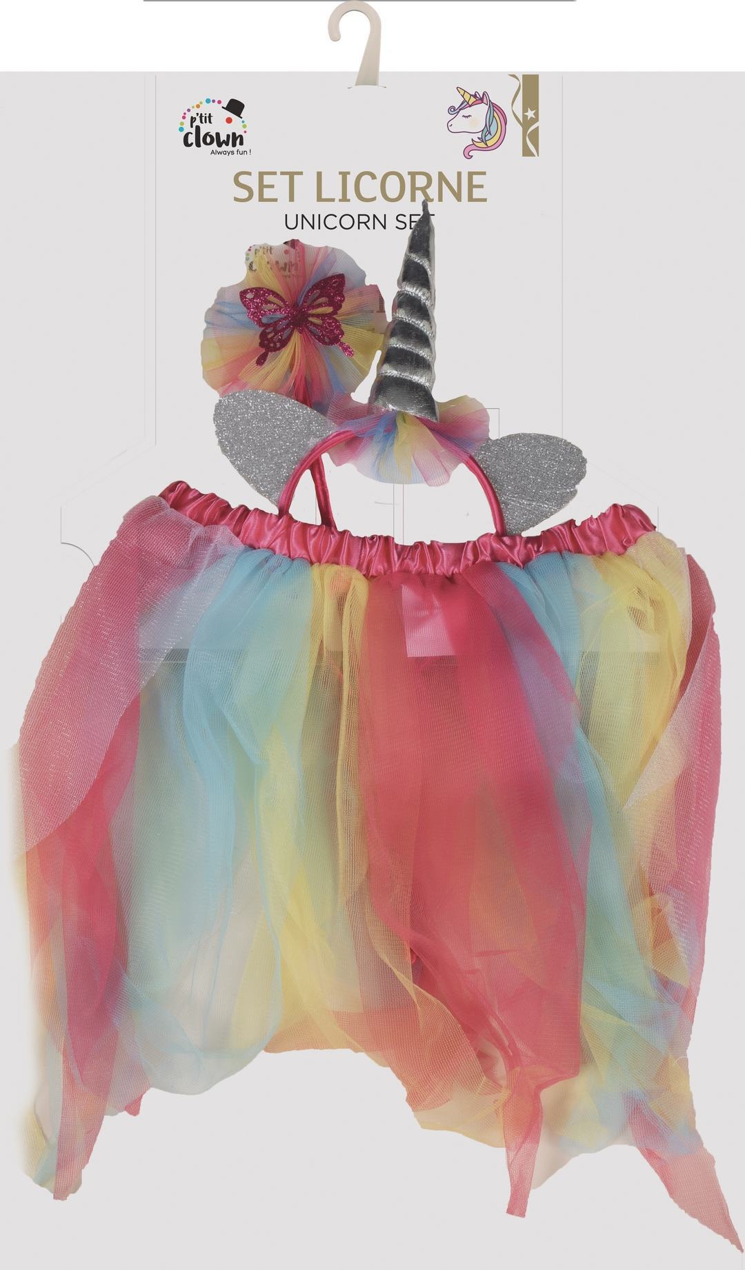Einhorn-Set - mehrfarbig