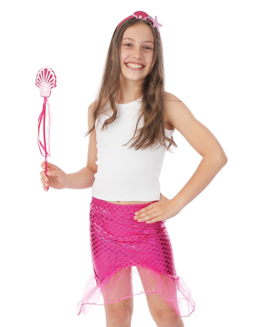 Sirenen-Set - Kind - Rosa