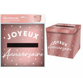 Spardose zum Geburtstag, Roségold