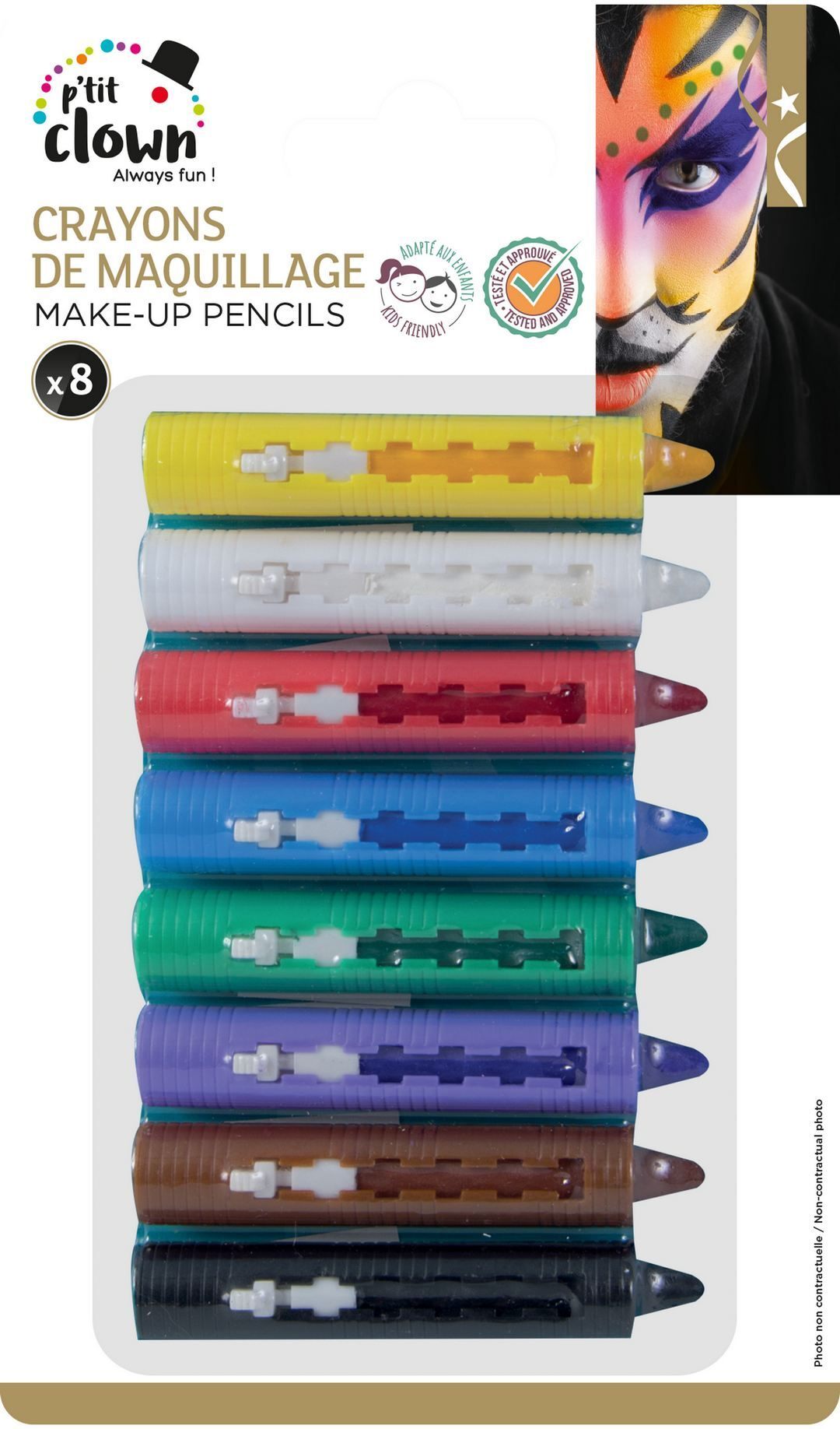 Schminkstifte - 8er-Pack