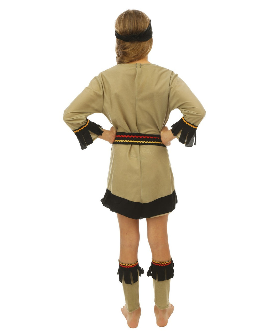 Costume indienne - enfant - beige