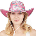 Cowgirlhut - Erwachsene - Einhorn-Prints
