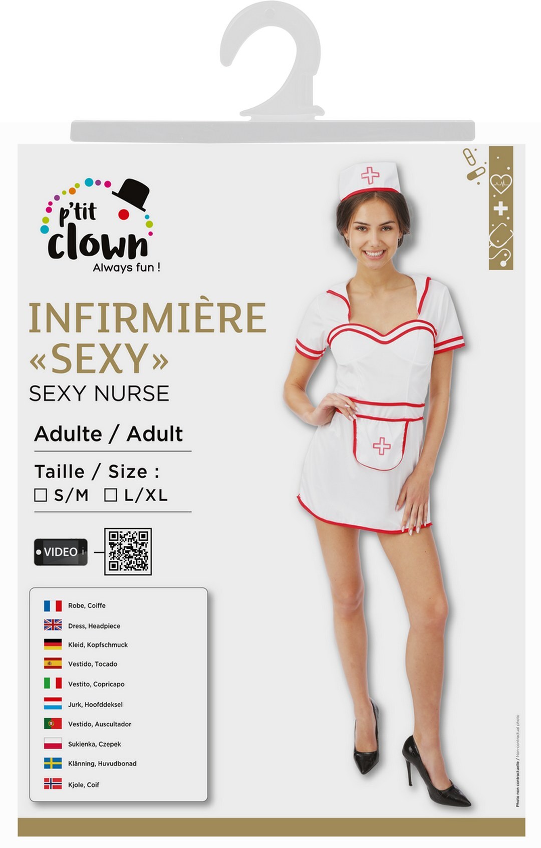 Costume infirmière sexy - adulte