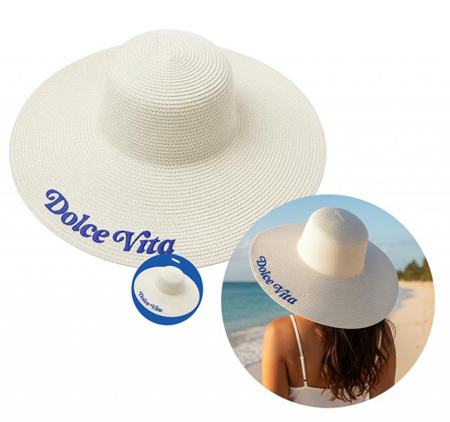 CHAPEAU CAPELINE DOLCE VITA