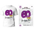 T-Shirt Âge à dédicacer 60 ans