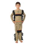 Costume indien - enfant - beige
