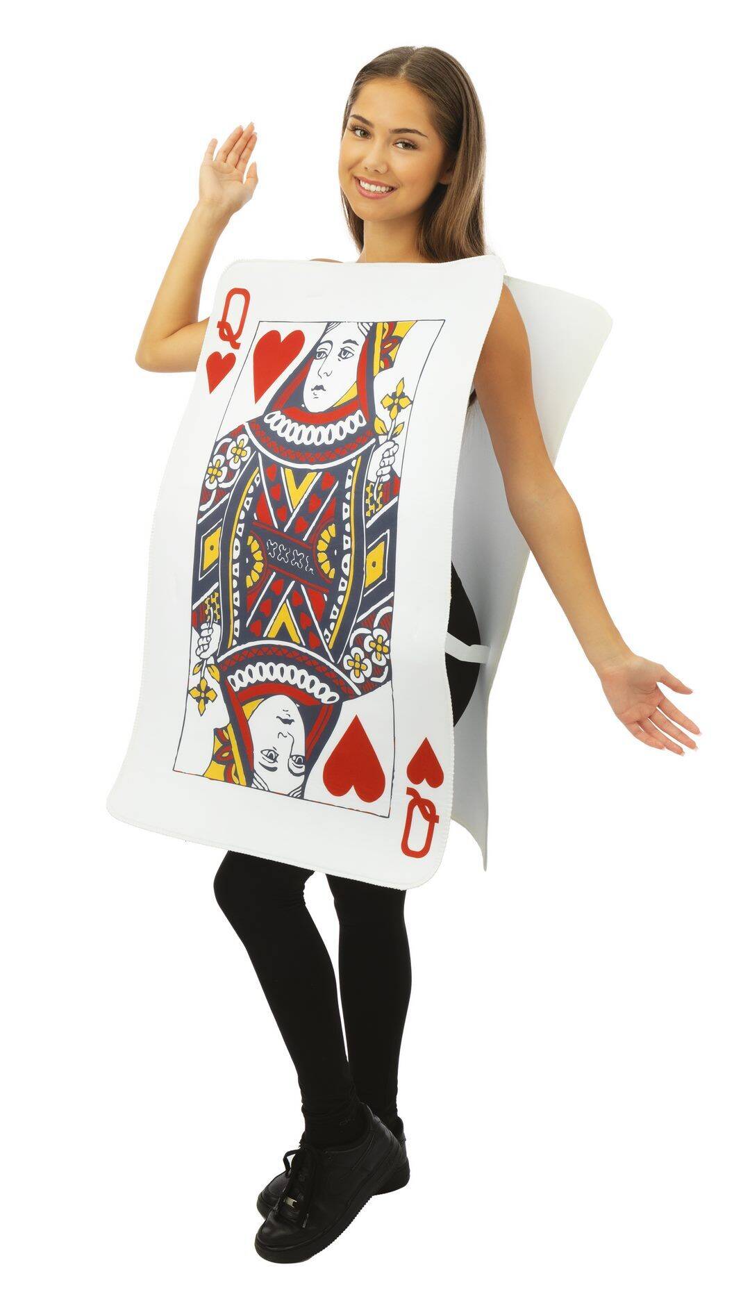 Queen of Hearts Card Costume - Adult - One Size