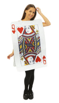 Queen of Hearts Card Costume - Adult - One Size