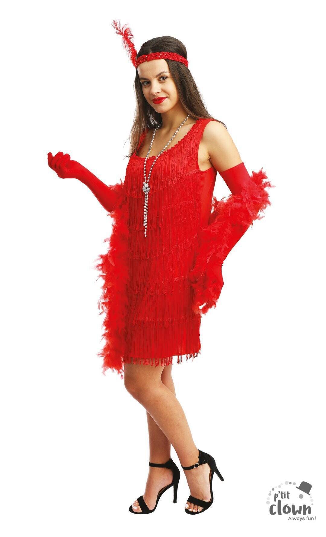 Charlestonkleid – Rot