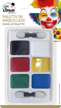 Make-up-Palette - Fettfarben - 6 Farben