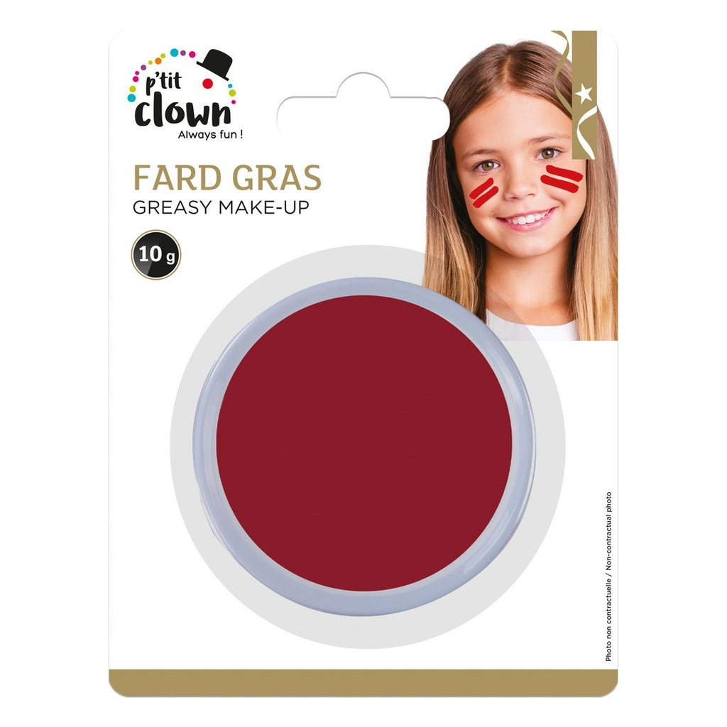 Fard gras - Ø 6,5cm - rouge