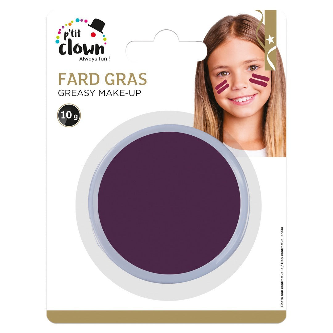Fett-Make-up - Ø 6,5cm - violett