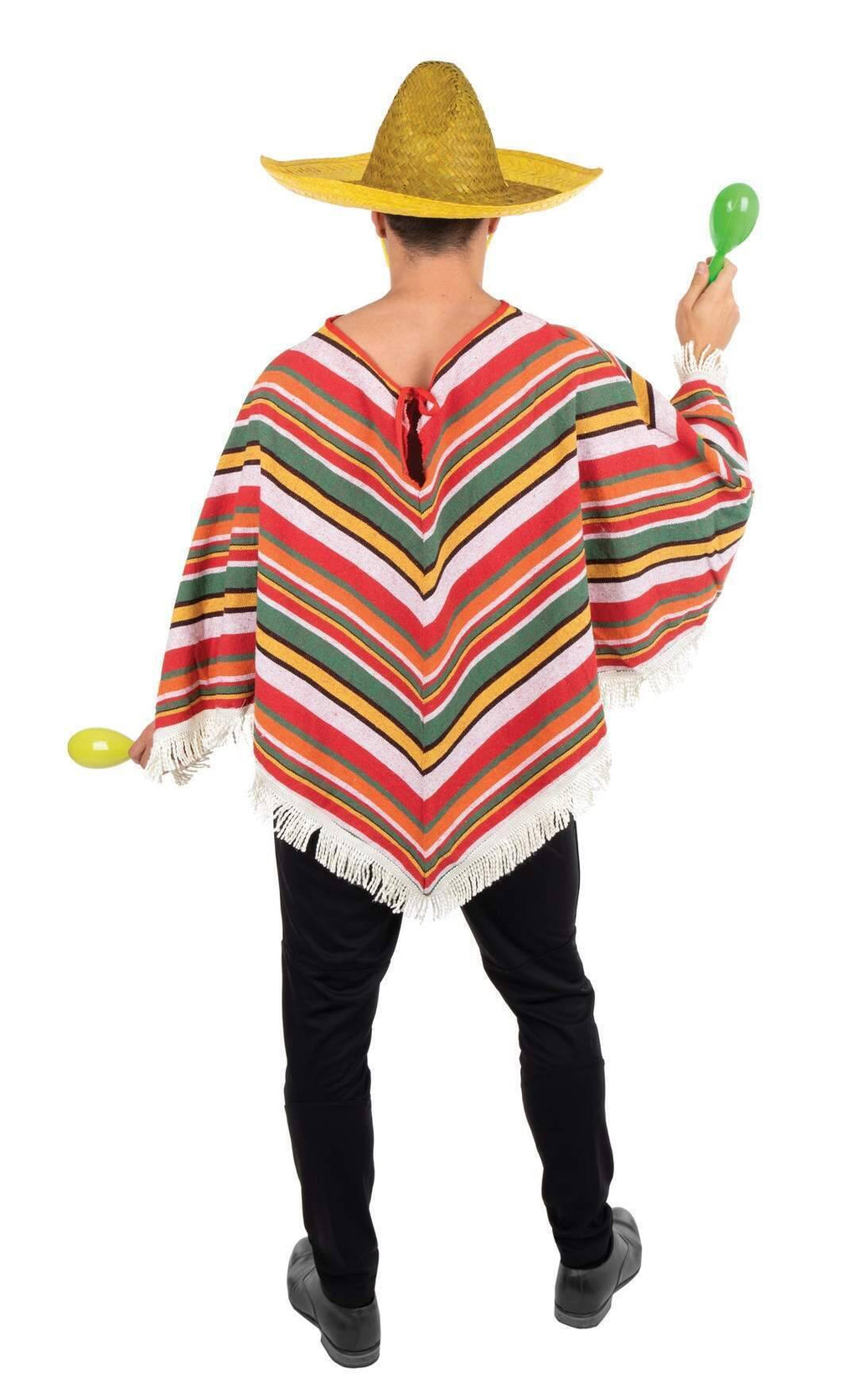 Mexikanischer Poncho – Erwachsene – Einheitsgröße