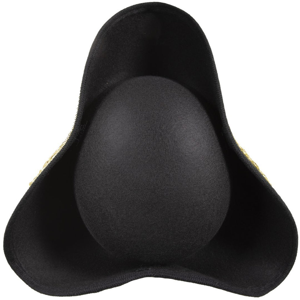 Chapeau feutre tricorne - adulte