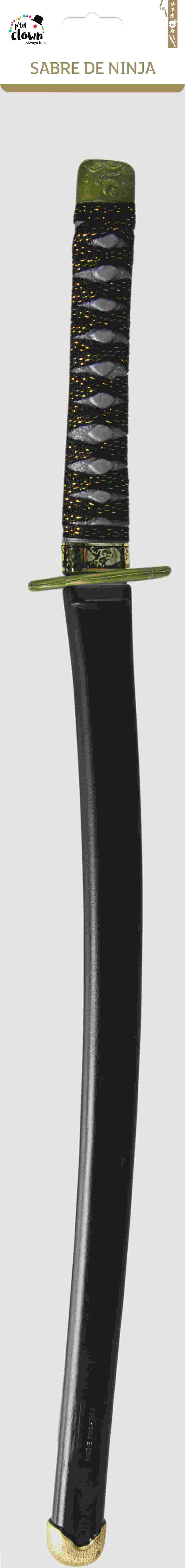 Ninja-Schwert mit Scheide - 77 cm