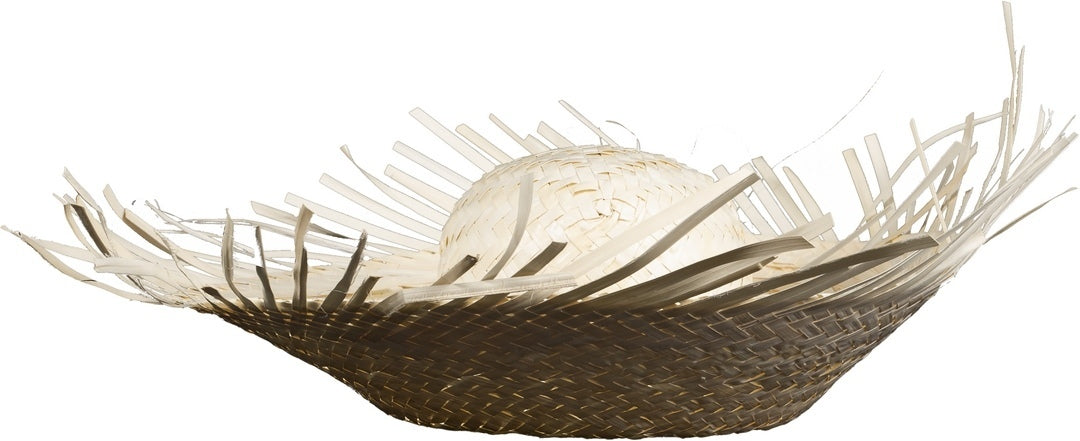 Hawaiian Strohhut - Erwachsene - Beige
