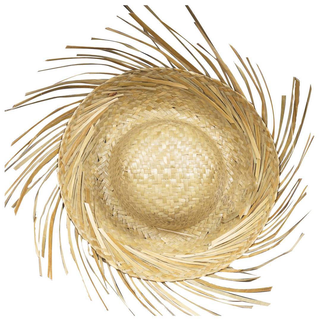 Hawaii Strohhut – Erwachsene – zufällige Farbe