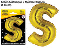 Folienballons GOLD Buchstabe S