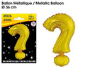 Ballons métalliques OR lettre ?