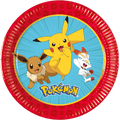 8 Assiettes en papier Assiettes FSC Next Generation – Pokémon