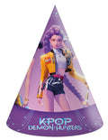 6 chapeaux en papier FSC K-POP Demon Hunters
