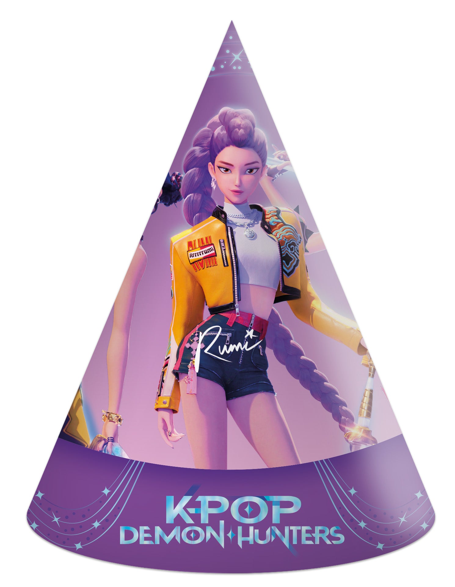 6 chapeaux en papier FSC K-POP Demon Hunters