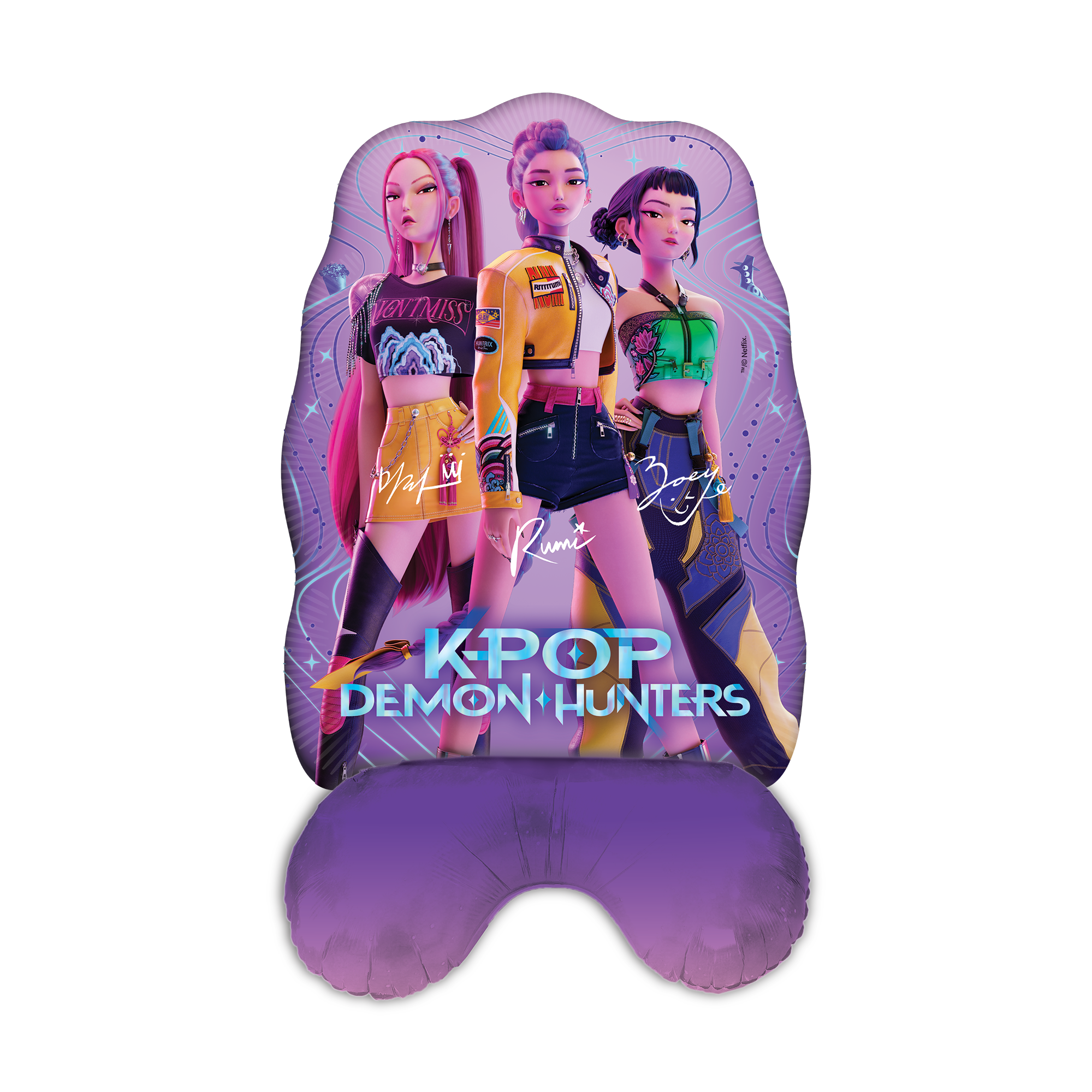 Ballon alu géantBallon alu Shaped « K-POP Demon Hunters »