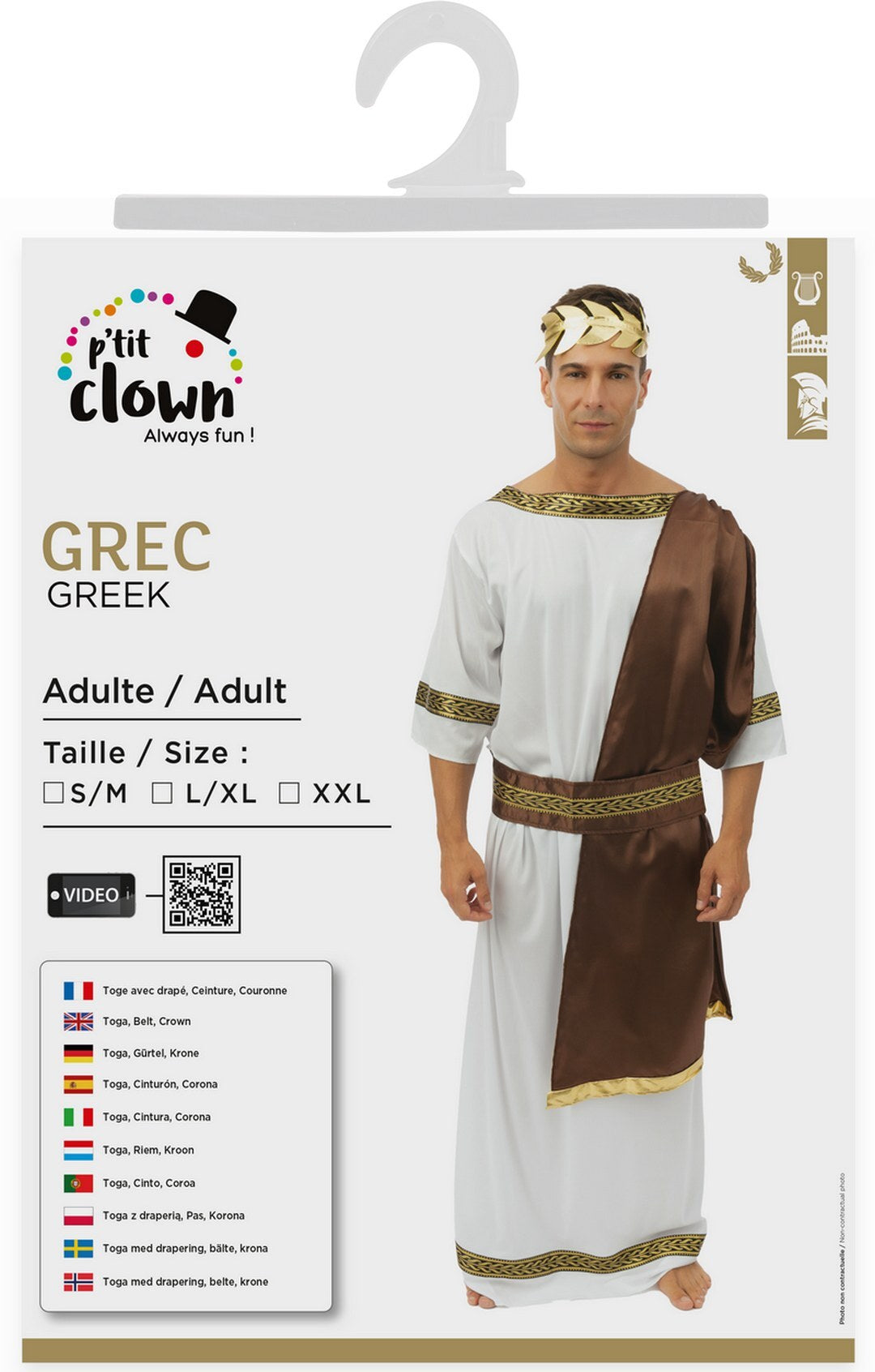 Griechisches Kostüm – Erwachsene
