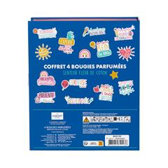 BOUGIE PARFUMEE X4 COFFRET MERCI MAITRESSE
