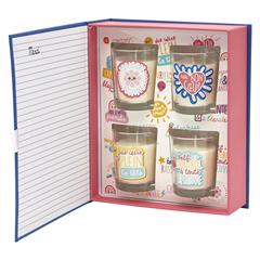 BOUGIE PARFUMEE X4 COFFRET MERCI MAITRESSE