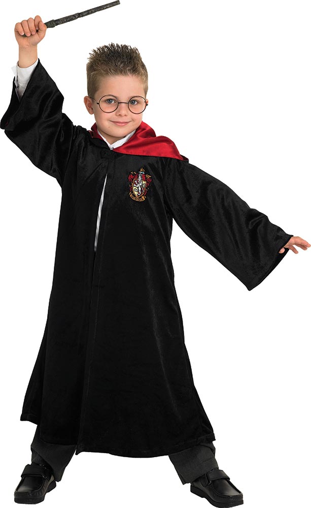 Klassisches Harry Potter Samt-Cape Kostüm (3-8 Jahre)